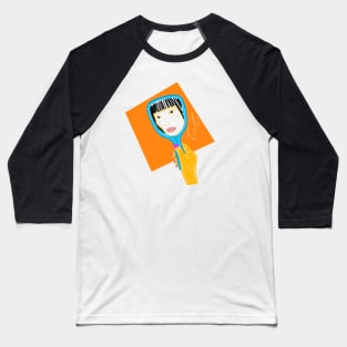 Asian Girl Beauty Baseball T-Shirt